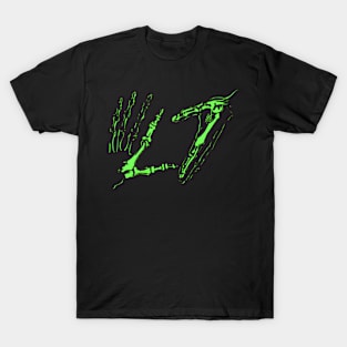 L7- Skeleton Hands Merchandise T-Shirt